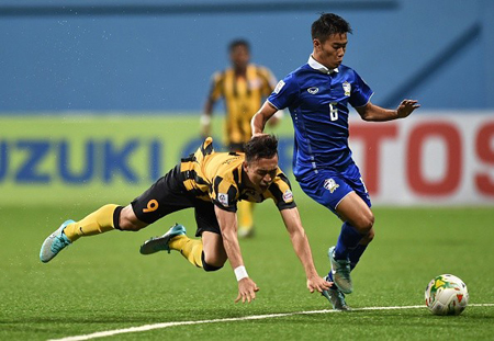 Malaysia gục ngã ở trận lượt đi.